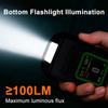 New 4 IN 1 Carbon Monoxide Detector with Alarm LCD Display Screen Humidity Temperature Detection CO Detector for Outdoor Air Concentration Monitoring