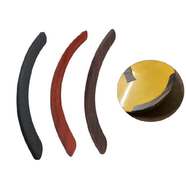 Guitar Playing Aid With Improved Sound Transmission 19.5cm Wooden Rest Prevents Arm Contact Damage