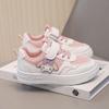 Kuromi Canvas Sneakers for Girls - 2025 Spring/Autumn Soft Sole, White & Pink