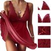 Sexy Nightgown Women's Lingerie Slip Pajamas Thong Valentine's Day