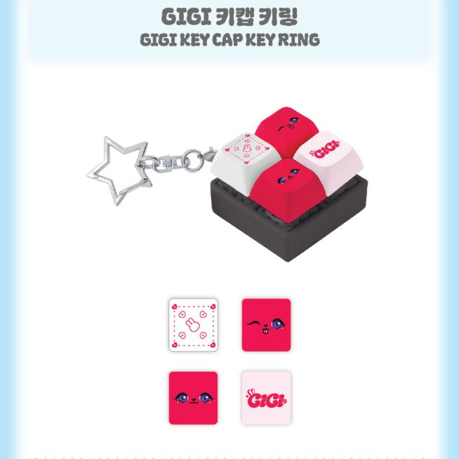 I-dle YUQI Motivation GIGI Key Cap Key Ring