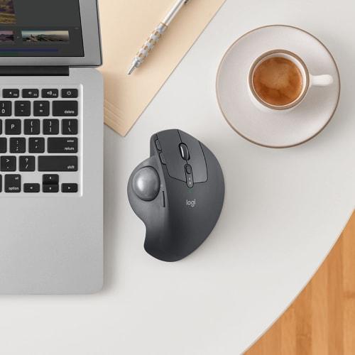 [Exclusivité .co.jp] Logitech Trackball sans fil MX ERGO MXTB1d Bluetooth Unifying Sans fil 8 Boutons Charge rapide Windows Mac iPad OS Chrome Souris .co.