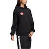 adidas Originals CNY Gerippter Bündchen Pullover Hoodie Damen Hoodies Schwarz HD0338