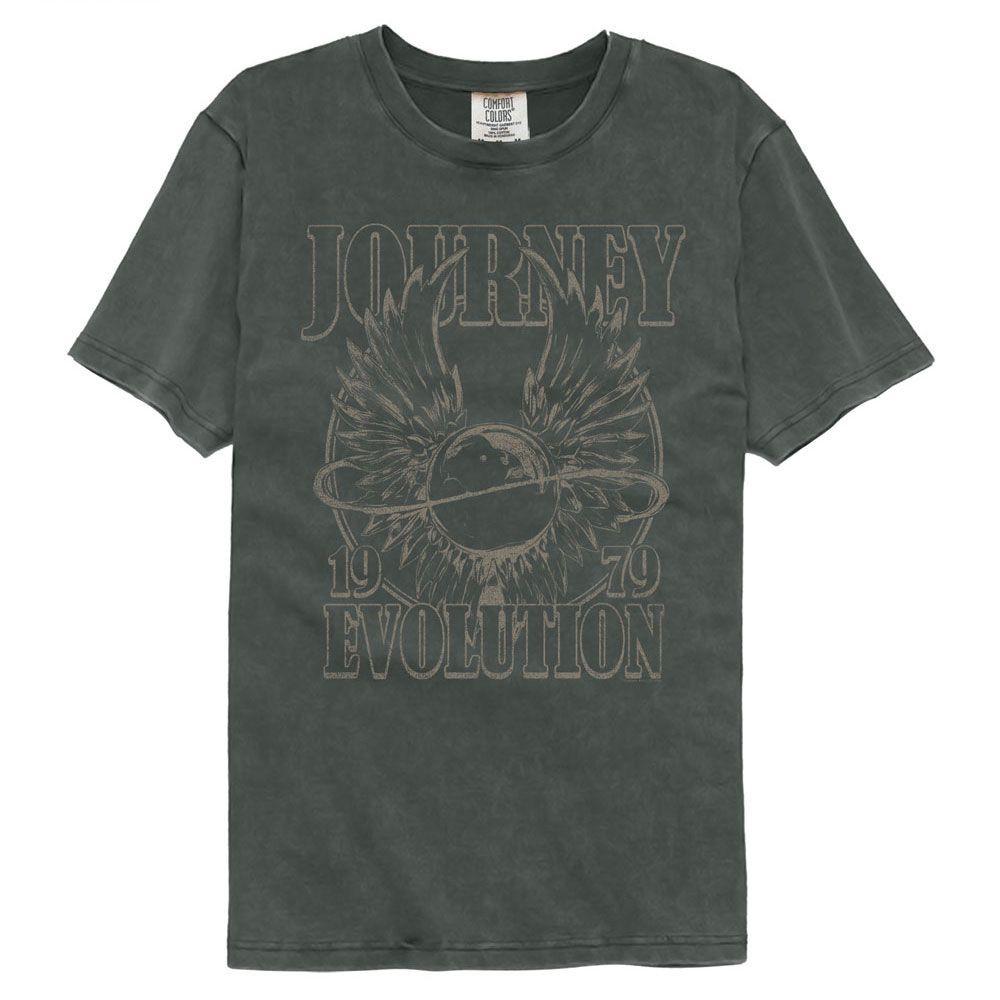 Journey Evolution 1979 Pepper Comfort Colors Music Shirt S