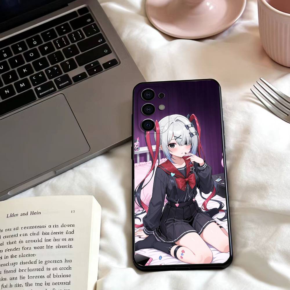 Anime NEEDY G-GIRL OVERDOSES  Phone Case For Samsung S25,24,23,22,30,21,10,9,Ultra,Plus,Lite,FE,4,5 G Soft Black Case