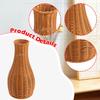 Woven Dried Flower Vase Holder Lightweight Rustic Floral Arrangement Desktop Decoration