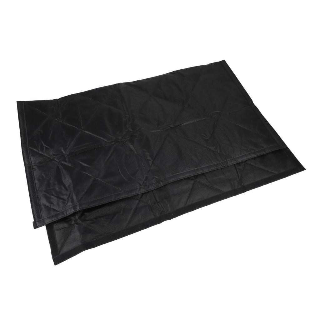 Compact Storage Solution Fireplace Draft Cover Magnetic Draft Stopper