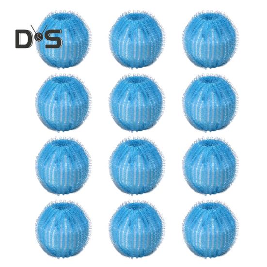 12/16/20Pcs Pet Hair Removal Balls Reusable Laundry Dryer Balls Space-Saving Design Speed Up Drying Time Laundry Ball