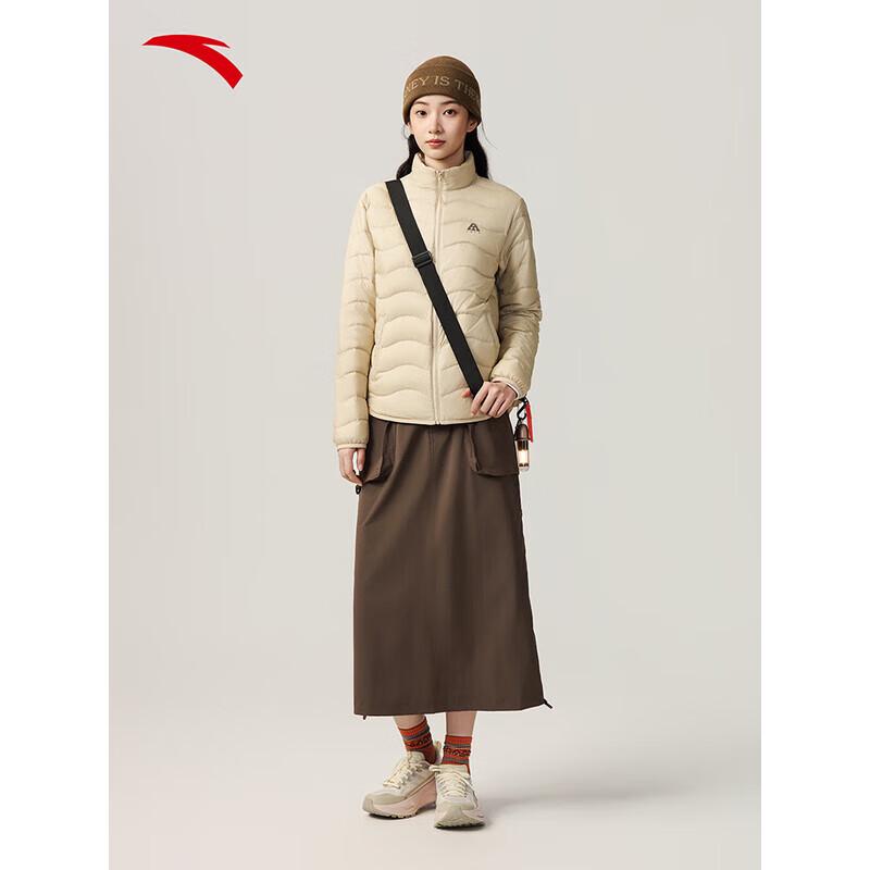 ANTA Women s Seamless Lightweight Puffer Down Jacket S