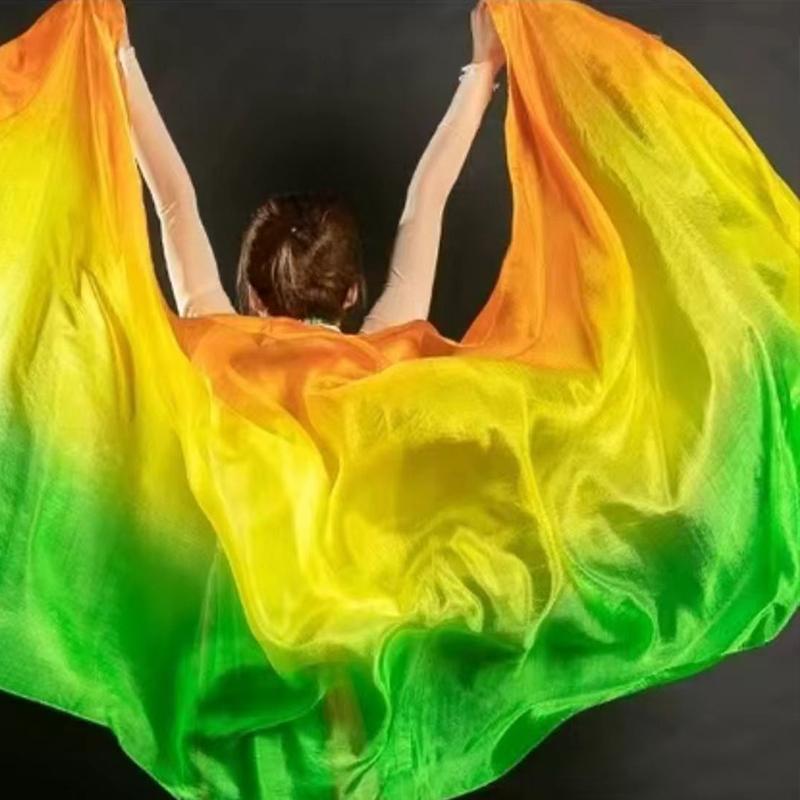 

1PC Imitation Silk Dance Hand Yarn Dance Lightweight Performances Dancewear Dance Shawls Multiple Options Available E