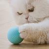 3 Pieces Toys Catnip Toy Kitten Ball Toy Intelligent Cat Teaser Ball Portable Silica Gel