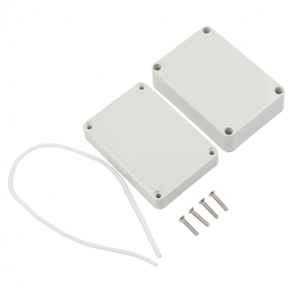 Cutie pentru Proiecte Electronice din Plastic Alb ABS Cutie de Joncțiune Impermeabilă cu Șuruburi