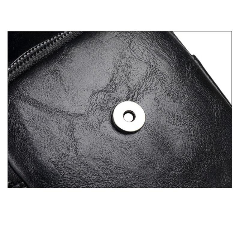 Geöltes Leder Retro Crossbody Handytasche für Damen