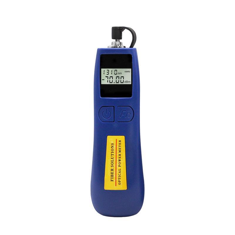 FTTH Fiber Optic Cold Fusion Kit: Power Meter, Cleaver, Miller Pliers, and Tool Bag