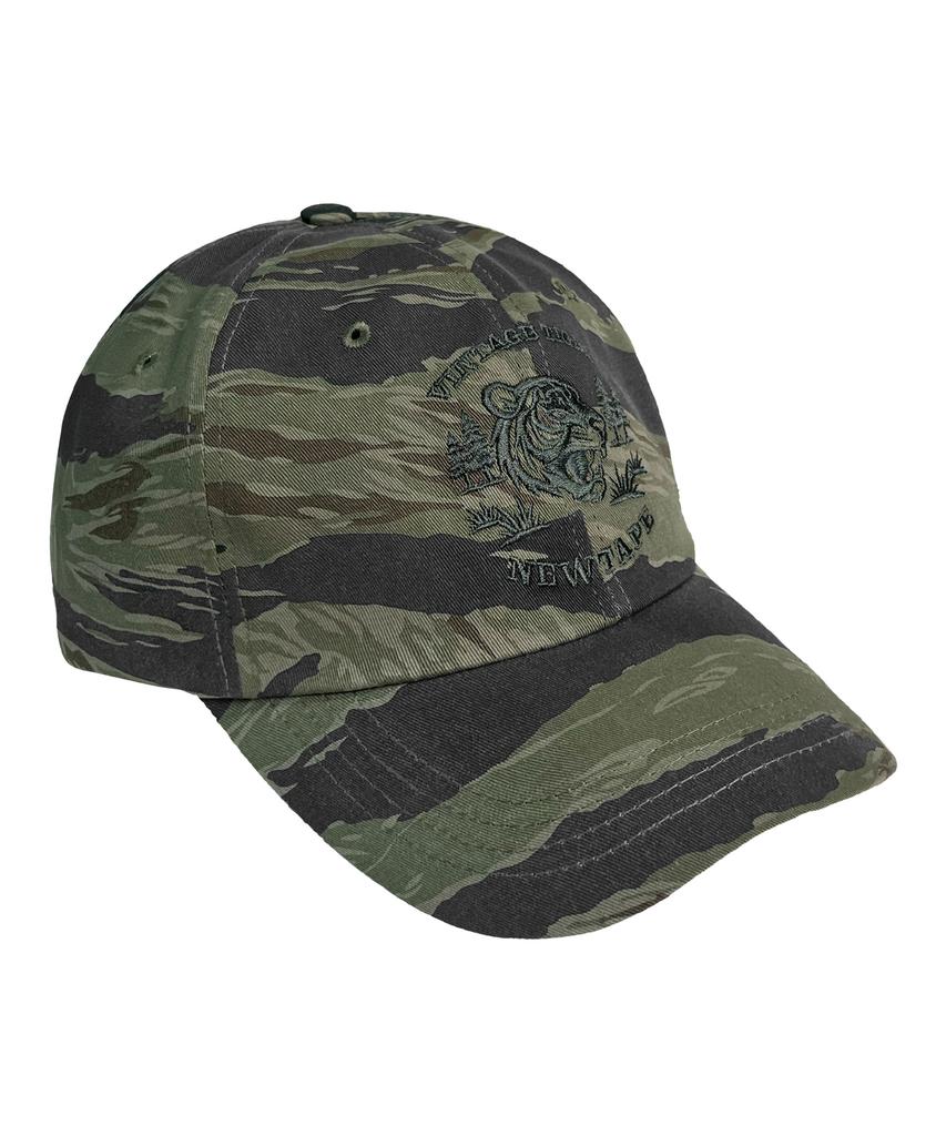 Nyuteib Tiger Military Oversized Ball Cap - Khaki