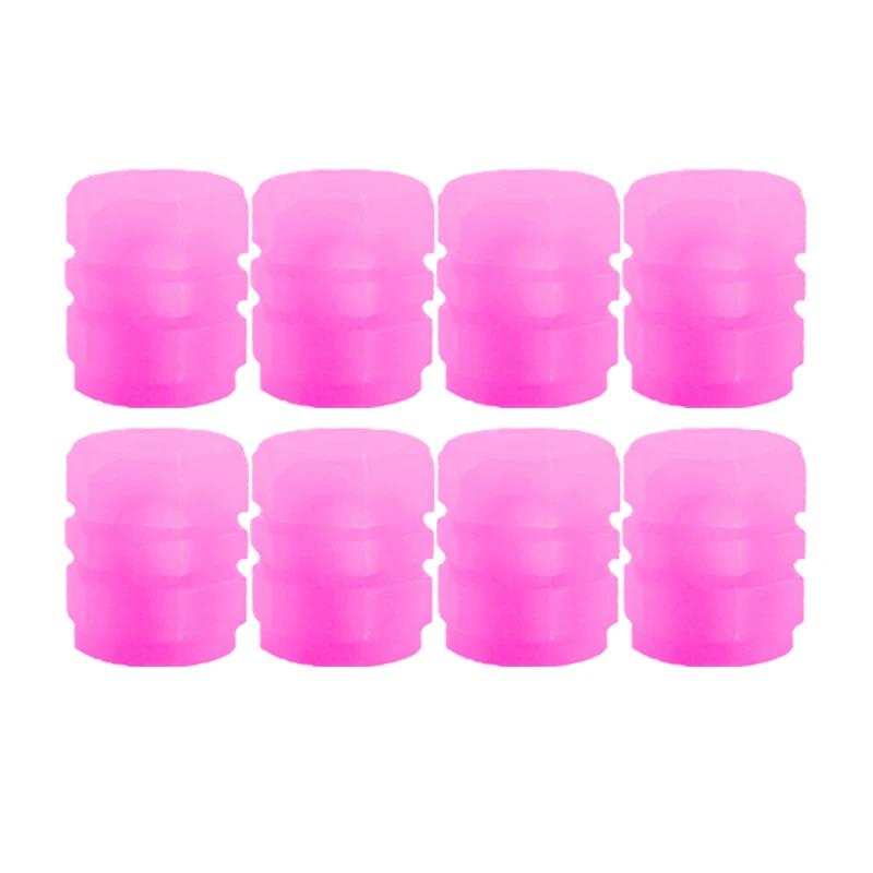 Luminous Valve Caps Fluorescent Night Car Tire Valve Caps Motorcycle Bike Glowing Decor Wheel Nozzles Tyre Cap Car Accessories Stem Caps1