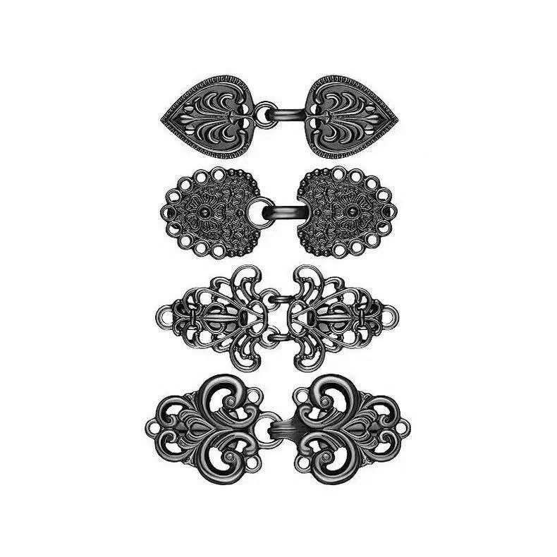 Retro Alloy Sweater Clip & Brooch for Cardigans, Scarves, and Collars