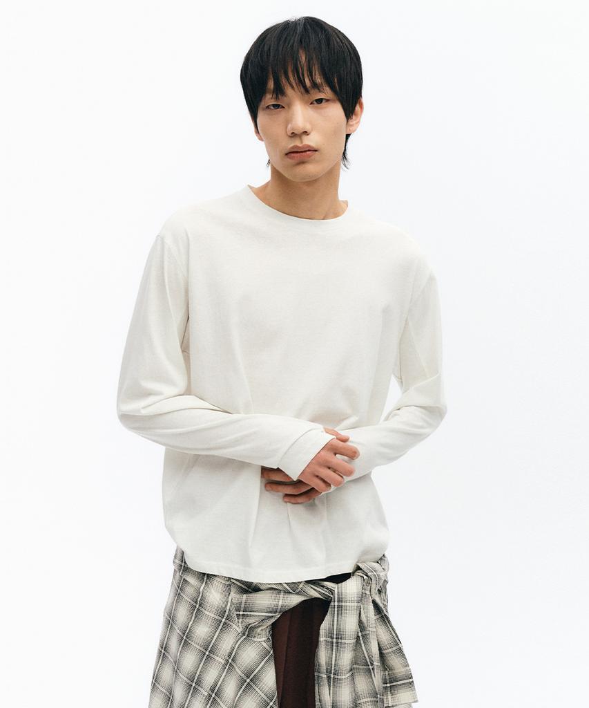 INTEMPOMOOD Spine Seam Long Sleeve: 3 Colors