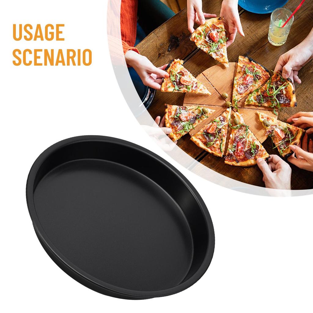 6-10 palcová panvica na pizzu z uhlíkovej ocele s táckou na tuk, pekáč