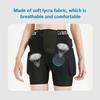 3D skyddande vadderade shorts Butt Pad Shorts EVA Silikon Gear Guard för snowboardåkning skridskoåkning