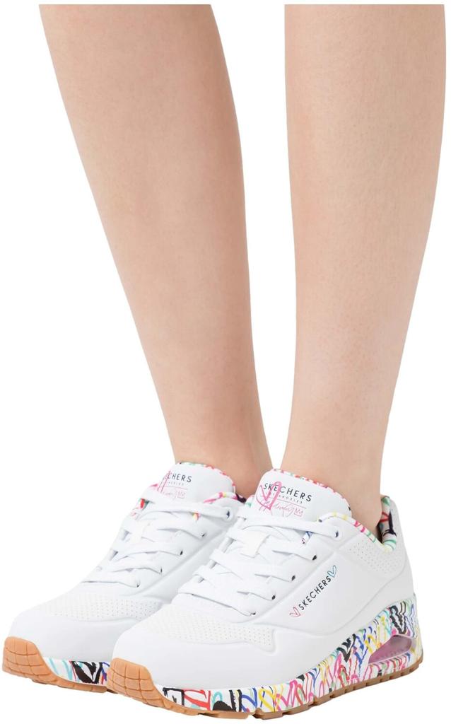 Кроссовки Skechers x JGoldcrown: Uno - Loving Love white