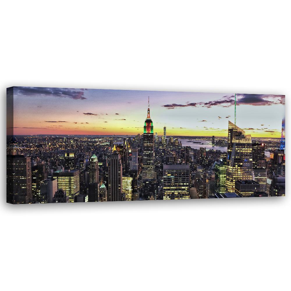 Canvas Print, Buildings and Skyscrapers