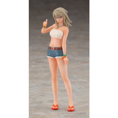 Hasegawa 1/24 Volkswagen Type 2 Delivery Van with Lucy McDonnell Figure Plastic Model SP658 (Car)