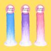 Piccolo Dildo Morbido in Silicone Senza Uovo per Donne - Giocattolo Sessuale Adulto Non Elastico per Masturbazione Piacevole
