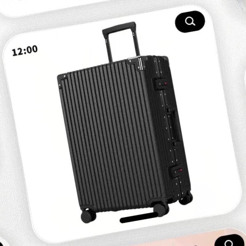 APLO Hard Shell Aluminum Frame Spinner Luggage