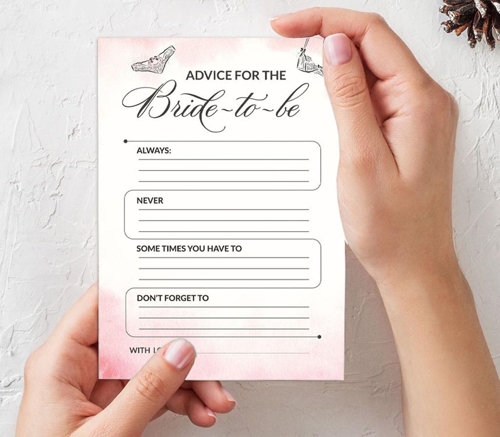 Inkdotpot Bridal Shower Games Set of 5 (Activities for 50 Guests) Lingerie Shower Theme Fun Bachelorette Party Games Set Bundle