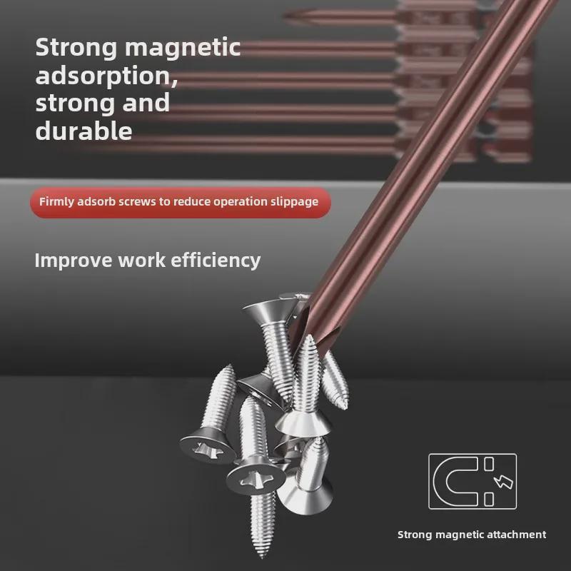 Qingwei S2 Magnetická wolframová ocelová šestihranná křížová elektrická šroubováková hlava