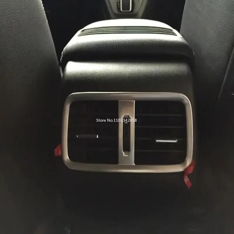 LHD For Honda CRV CR-V 2012 2013 2014 2015 2016 ABS Matt Car Front Dashboard Frame Panel air condition AC outlet Sticker Cover