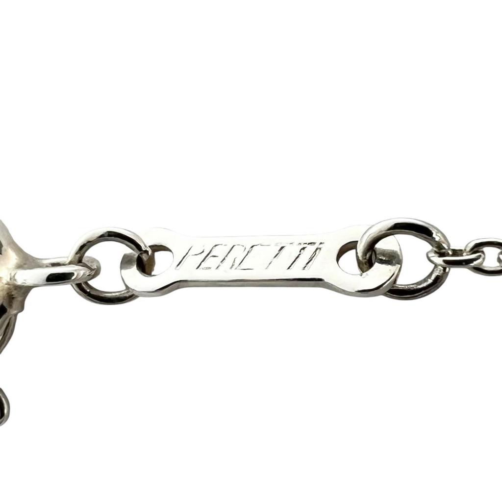 TIFFANY&Co. Elsa Peretti Necklace Silver Women Double Teardrop Used