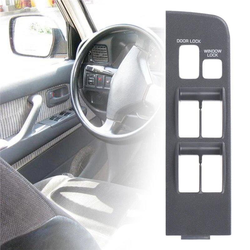 Gray Side LHD Car Window Switch Panel 4-Door For Toyota Land Cruiser FJ70 LC70 LC76 LC78 LC79 1990-2007