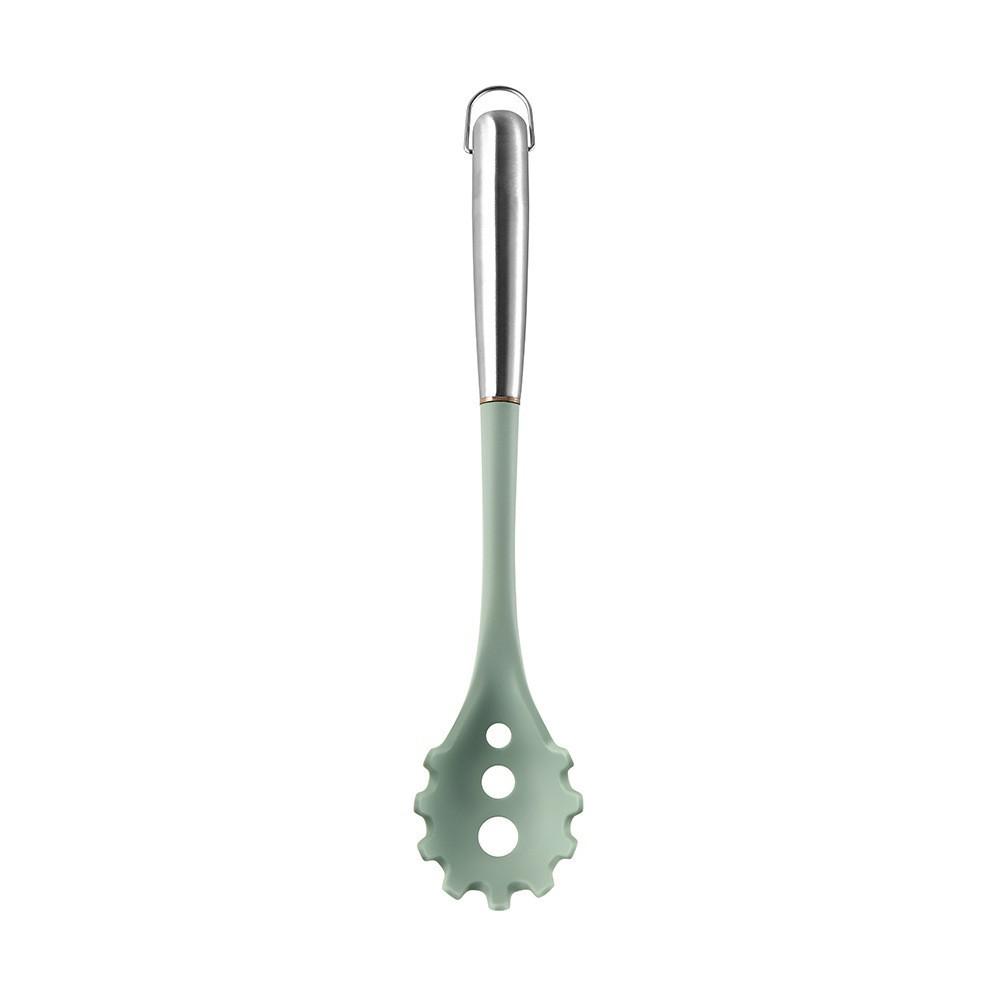 New Stainless Steel Handle Silicone Kitchenware Set Household Spatula Cooking Spoon Spatula Kitchen Non-stick Pan Silicone