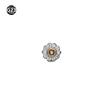 1pz F136 Titanio CZ Ancoraggio Dermal Forma di Luna Micro Ancoraggio Dermal Piercing Fiore Stella Skin Diver Piercing Gioielli per il Corpo 14g