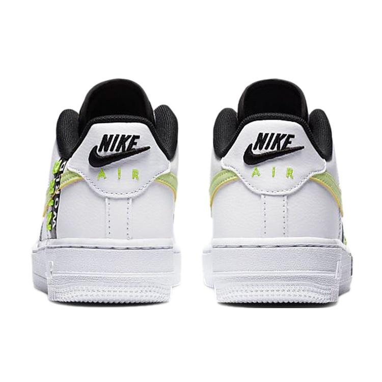 (GS) Nike Air Force 1 LV8 1 'Worldwide Pack - White Barely Volt' Kids' CN8536-100