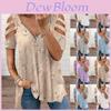 Short Sleeve T Shirt With Zipper Print Cotton Blend For Casual Streetwear