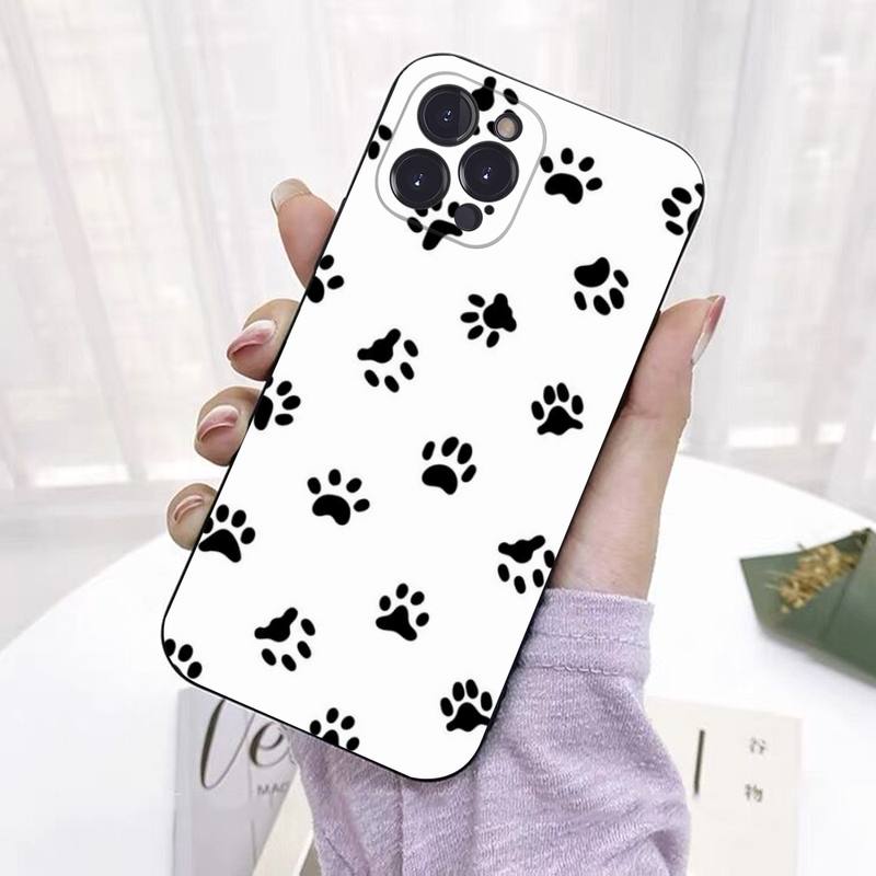 Süße Katzenpfote Handyhülle für iPhone 8 7 6 6S Plus X SE 2020 XR XS 14 11 12 13 Mini Pro Max Handyhülle