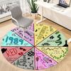 Taylor Swift Album Covers Office Round Area Rug,  Under Office Chairs Bedroom Living Room Home Decor A0908185