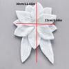 Eye-Catching Oversized Flower Applique for Clothes Hat Sewing Patches DIY Scarf Wedding Dress Decors Accessories
