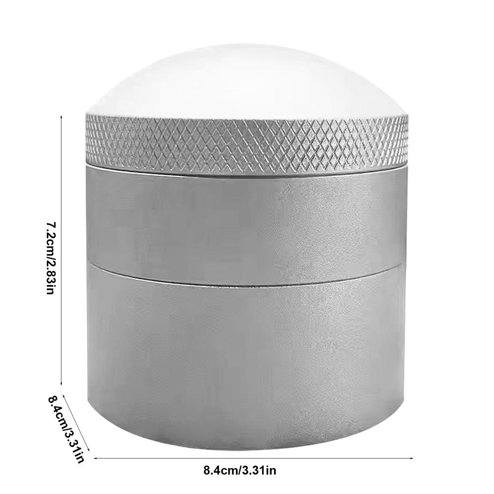 

Инструмент для распределения кофе, регулируемый металлический инструмент для распределения эспрессо, инструмент для перемешивания эспрессо, портативный распределитель игл для кофе серебряный