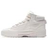 New LiNing Mileage Anti Slip Wear Resistant Mid Top Skateboard Shoes Women's White AGCT284-2