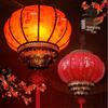 Chinese Style Red Hundred Blessings Festival Lantern