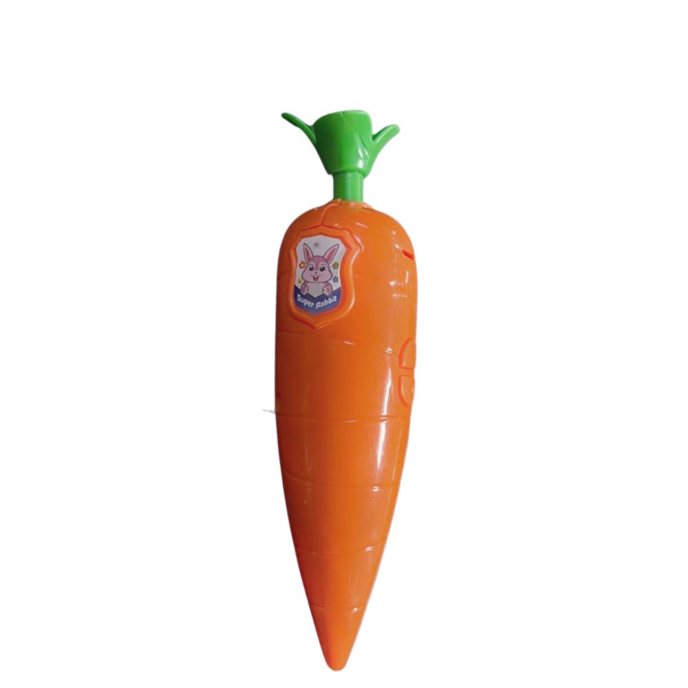 Cute Carrot 2-In-1 Voice Recorder Pen 60S Recording Graffiti Ballpoint Novelty Electronic Sound Plaything Kids Stationery Holiday Present