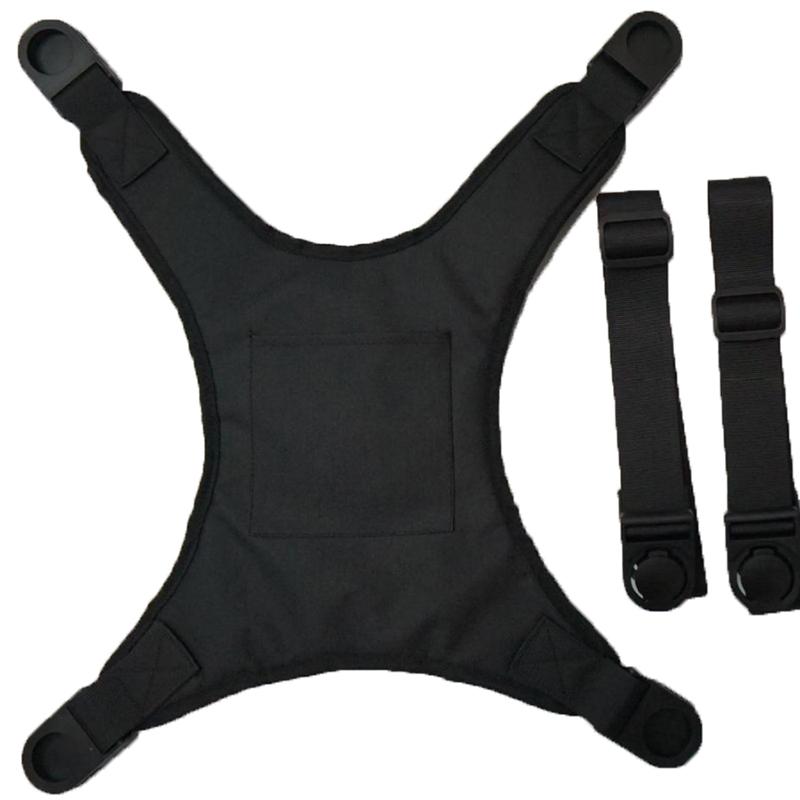 Rückenlehne im Westenstil, Rollstuhlgürtel, Patientenrollstuhl, Absturzsicherung, fester Schutzgurt