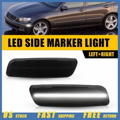 LED Side Marker Parking Light White For Toyota Lexus Scion 1998-2005 Lexus GS300