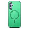 For Samsung Galaxy A54 5G Leather Back Case Compatible with MagSafe Skin-Touch Phone Cover