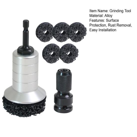 Wheel Hub Resurfacing Kit Precision Rust Removal Tool Wheel Stud Cleaner Easy Installation Automotive Maintenance Kit