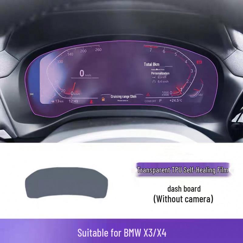 BMW X3/X4 Center Console Screen Protector & Interior Film